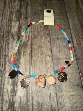 Anthropologie Charm Necklace NWT